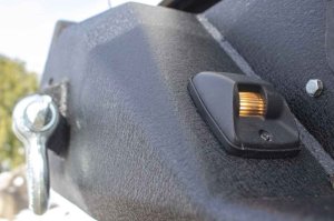 Toyota Tacoma Bumper - Rear - Fishbone Offroad - Two Stage Black Texture Powder Coated - Black - `05-`15